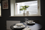 Enjoy dining in a bright and inviting space.