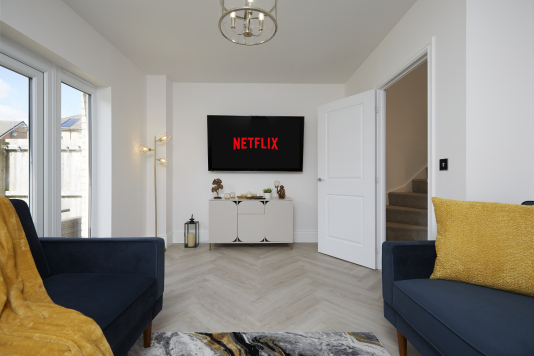 Comfortable living space ideal for work or leisure.