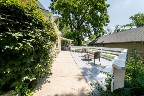 Enjoy your private deck.
