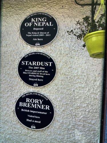 Blue plaques