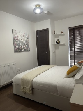 Bedroom 1 with King Bed and Emma Mattress