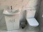 Every surface in our bathrooms are squeaky clean!