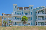 View of building from water