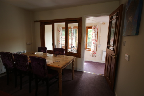 door to conservatory