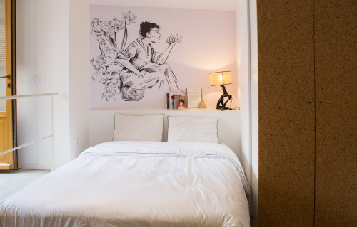 Appartement-Large CAMILLE-Supérieure-Douche-Patio
