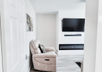 Living room: Seating + Smart TV