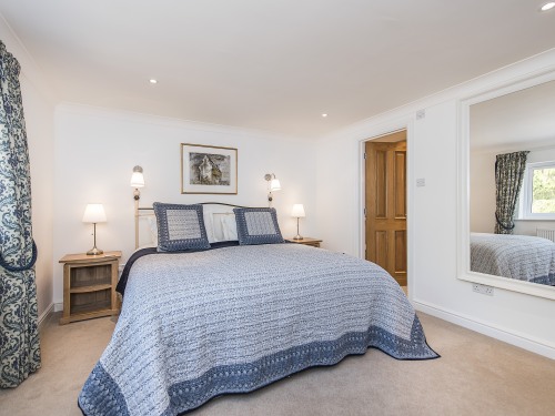 Super King room - overlooking the park