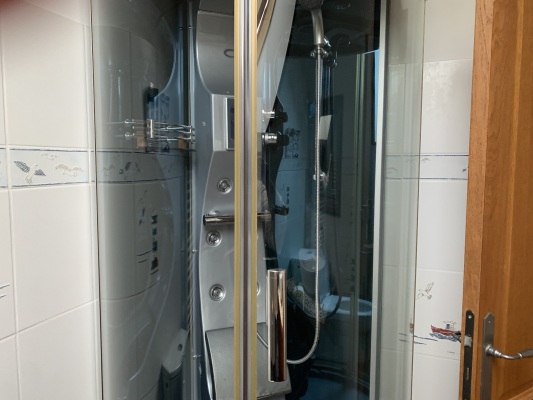 douche  chambre parme