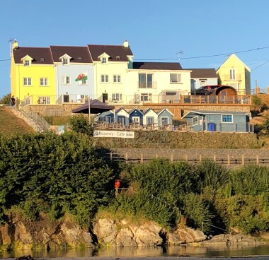 View of Glamping Pod Location to the right