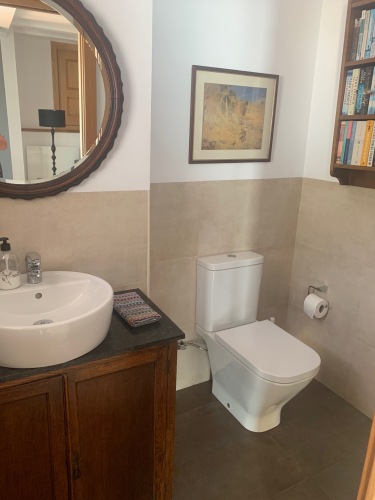 2nd bathroom downstairs - shower outside