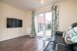 Living room with Sofa and TV