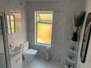 Nice ambience in the bathroom