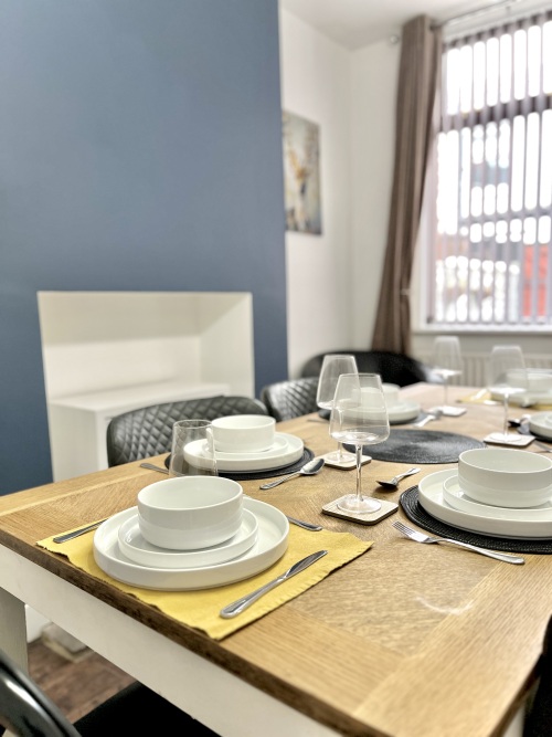 Dining Area - A welcoming space where family and friends gather with joy