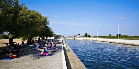 Bassin de Baignade d'Audenge à 15 mn, idéal pour faire des longueurs 