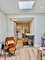 Bright and stylish Living area