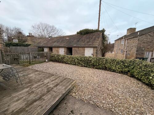 Peaceful garden space