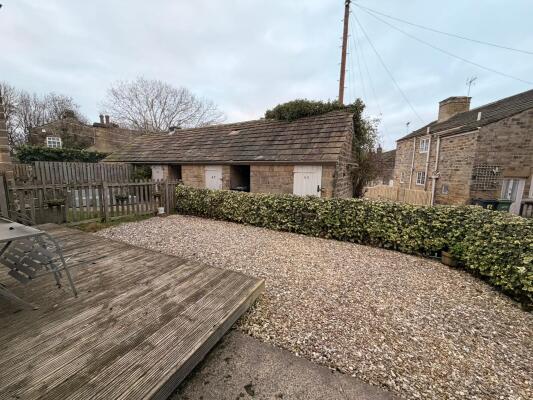 Peaceful garden space