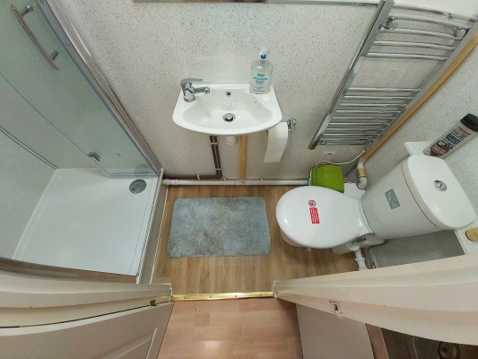 Bathroom picture from above