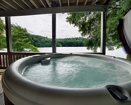 Hot Tub with a view