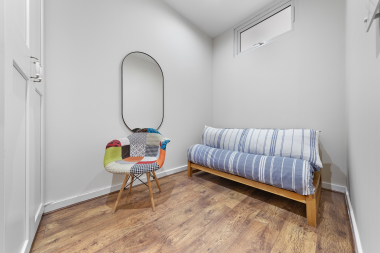bedroom 3 with very comfy sofa bed