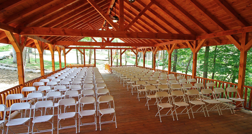 Wedding Pavilion Interior, with Chairs