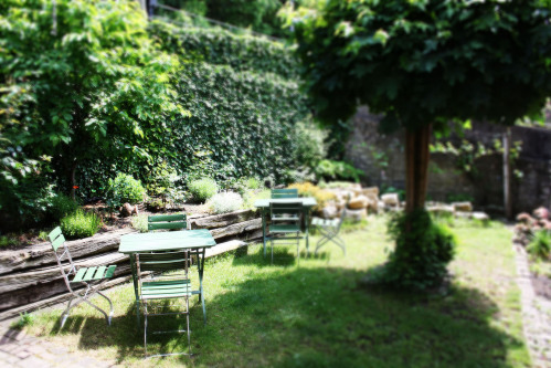 Ruhiger Garten