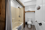 Enjoy a relaxing start and end to your day in our beautifully updated bathrooms at our Tropic Utah bed and breakfast