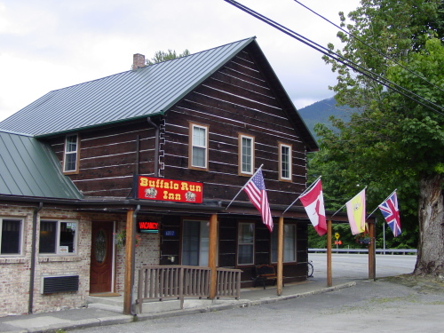 Front of building