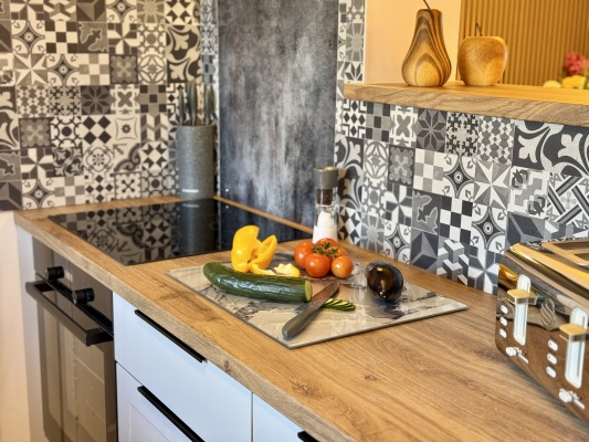 Fully equipped kitchen