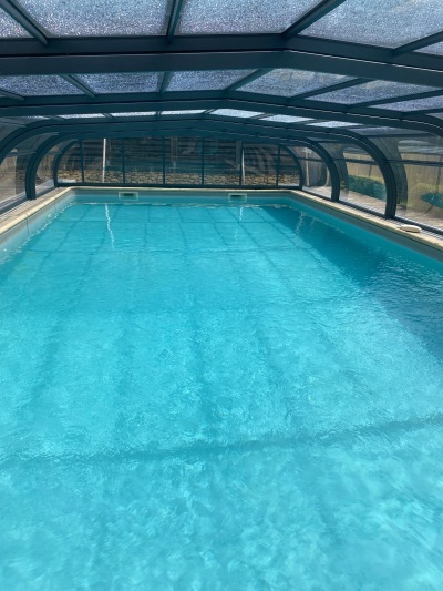 piscine couverte 5 m x 10 m