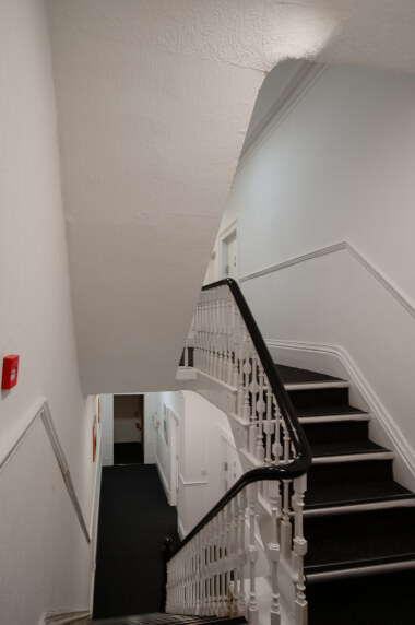 Stairs and landing