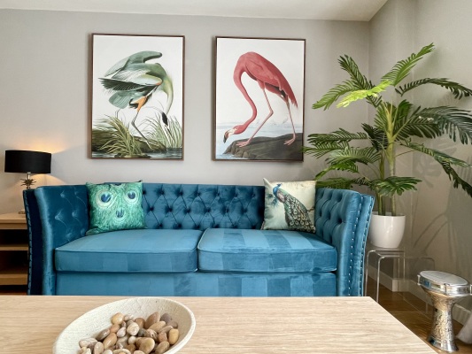 Stunning lounge area