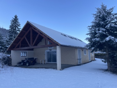 Vue d’ensemble du gîte 