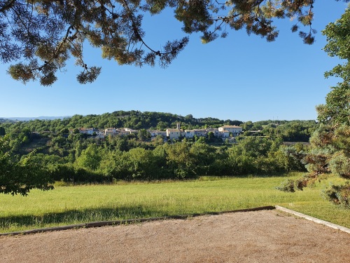 Vue des Demeures du Clos - le village de Niozelles