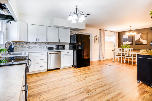 Kitchen/ diswasher/ fridge