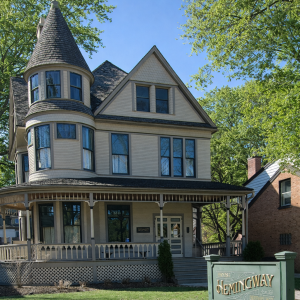 Our Properties are in the same Block as Ernest Hemingway's Birthplace. The building does to serve as a museum open to the public.