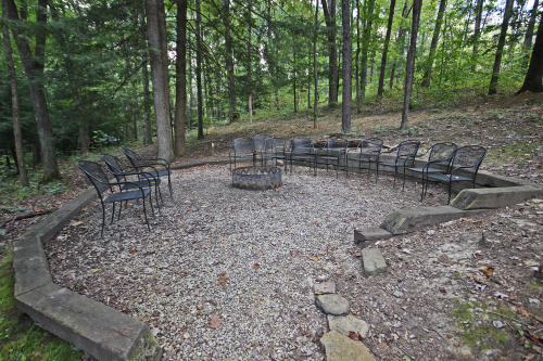 Entrance to Fire Pit area