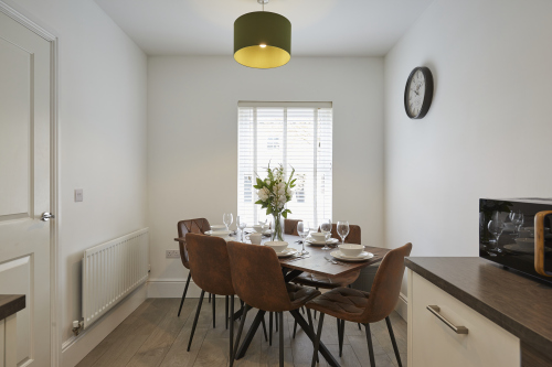 A welcoming space to share meals and conversations.