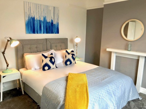 Modern-Double or Twin-Shared Bathroom - Base Rate