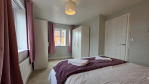 The main bedroom: your private sanctuary. Spacious, serene, and designed for the perfect night's sleep.