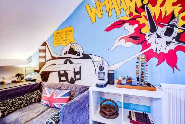 Amazing artistic mural