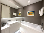 2nd Bedroom ensuite with Shower and Bath