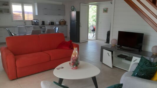 Espace RDC : Cuisine - Salle à manger - Salon