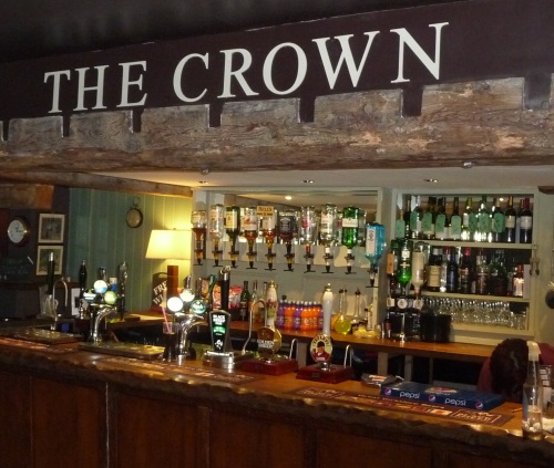 The Crown Inn bar