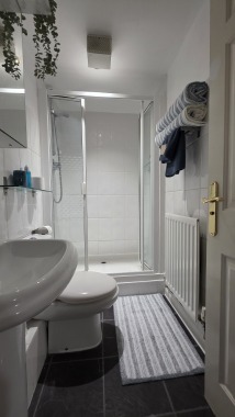 Ensuite with shower and towels for everyone. 