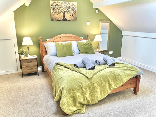 Bedroom 4 - Comfy double bed for a good nights rest