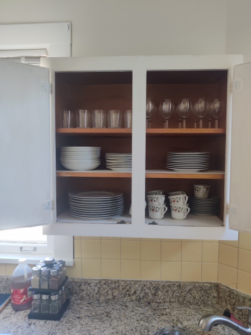 Equipped for a family dinner.