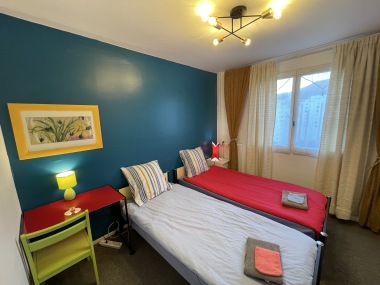 Chambre 2 (2 lits individuelle) 