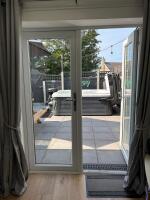 Private patio garden