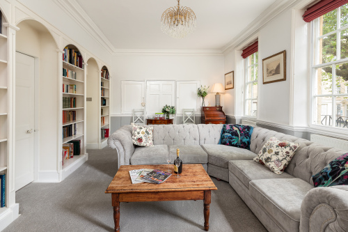 Beautiful spacious living room. Comfortable corner sofa  - perfect for relaxing or celebrating